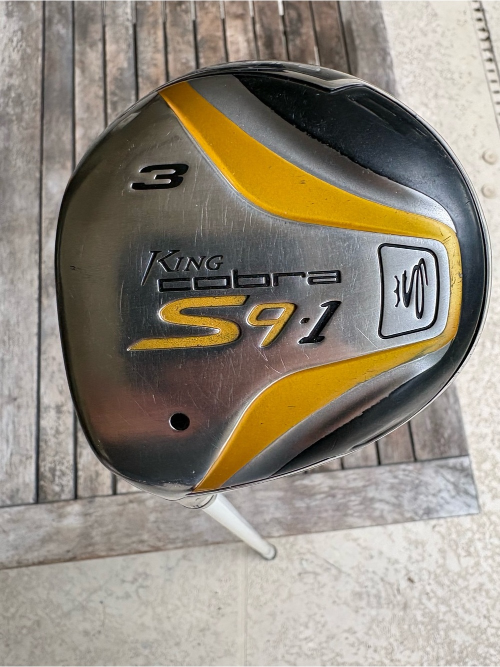 King Cobra S9-1 Fairway 3 Wood Grafalloy 50.01 Graphite Regular Flex LH
